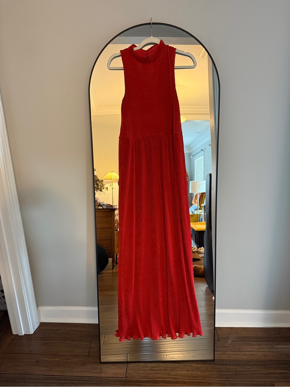 Sunday in Brooklyn Red Sleeveless Maxi Dress